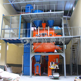 全自动保温砂浆生产线 HG-2F-A2