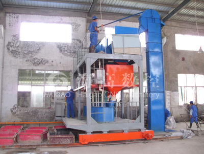 全自动水泥发泡板生产线