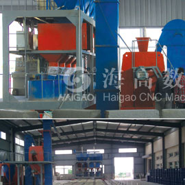 含预混自动水泥发泡板生产线