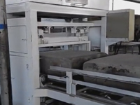 全自动水泥发泡板切割视频1