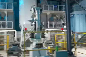 双套全自动机械码包腻子粉生产线HG-2F-A3