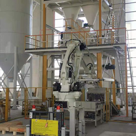 全自动干粉砂浆生产线HG-4F-A3