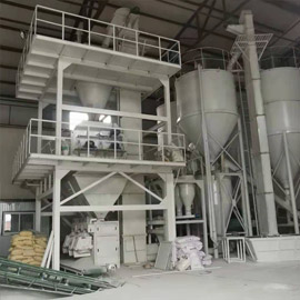 全自动干粉砂浆生产线HG-4F-A3