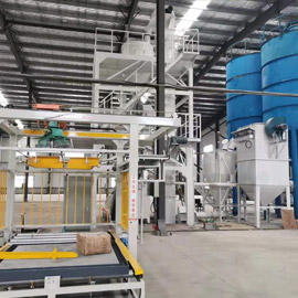 全自动干粉砂浆生产线HG-4F-A3