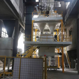 全自动干粉砂浆生产线HG-4F-A3